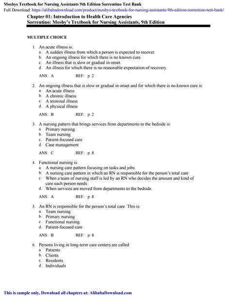 Full Download Answer Key For Chapter 19 Kinns Workbook 