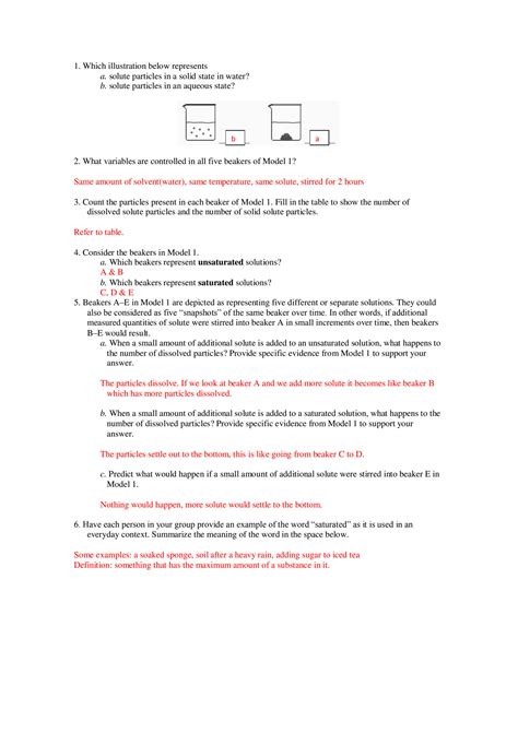Download Answer Key For Experimental Variables Pogil 