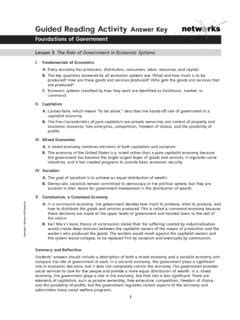 Download Answer Key Introductory Lesson Guided Reading Activity 