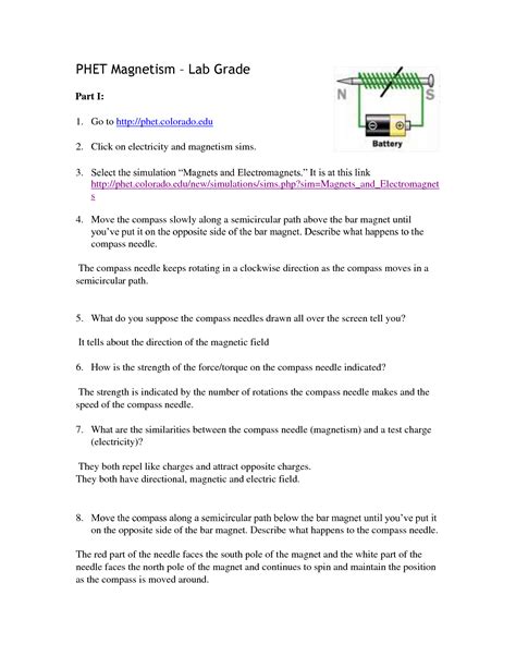 Download Answer Key To Mag Lab Phet 