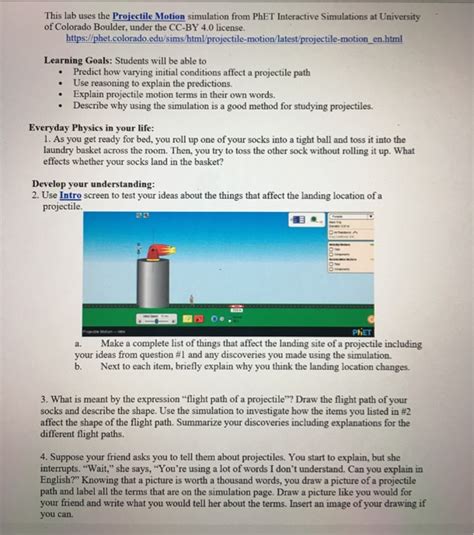 Read Answer Key To Projectile Simulation Lab Activity 