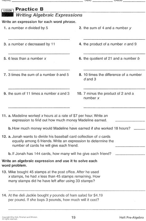 Full Download Answer Key Workbook Math Connects Course 2 