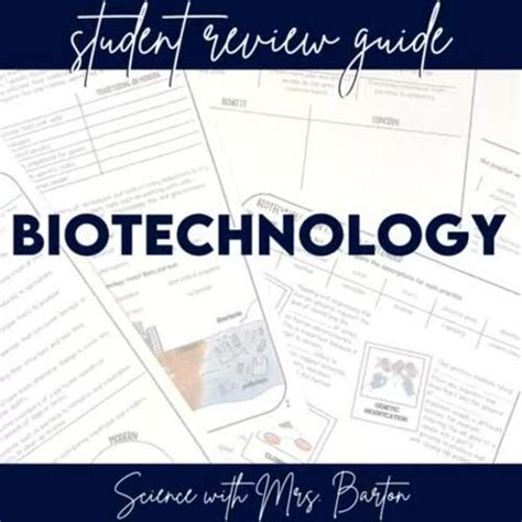 Full Download Answer To Unit 9 Biotechnology Study Guide 