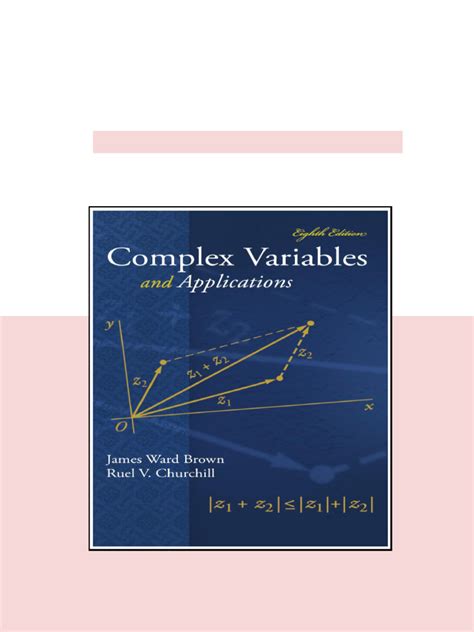 Answers Complex Variables Applications