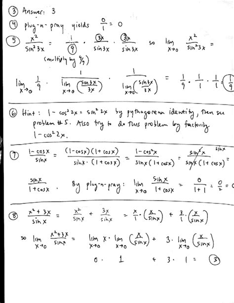 Answers To Calculus Textbook Problems