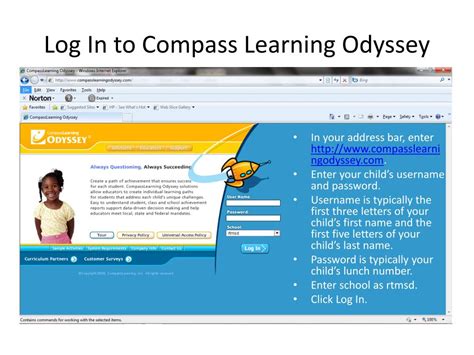answers to compass learning odyssey history