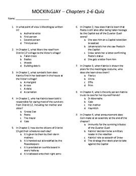 Answers To Mockingjay Ar Test