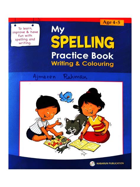 Answers To Spelling Practice Book Grade 5