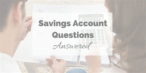 Answers To Your Savings Account Questions In 10 Savings Account Worksheet - Savings Account Worksheet