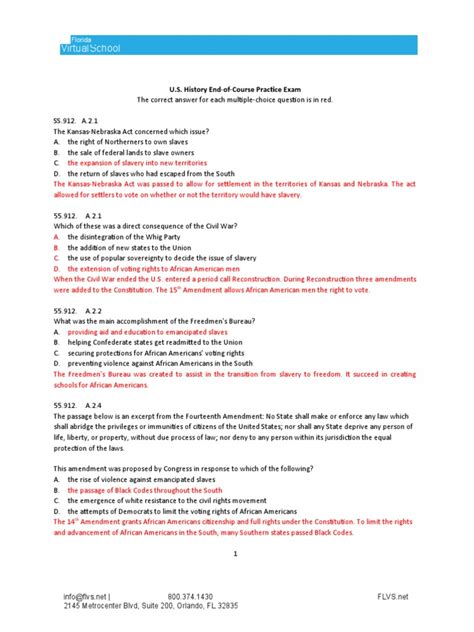 Download Answers For Assessment American History 