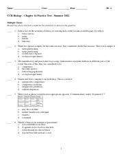 Download Answers For Ccr Biology Chapter 14 Practice Test Summer 2012 