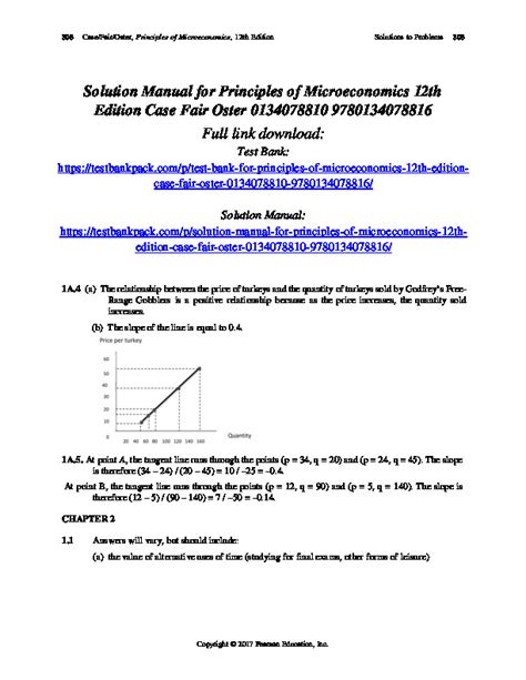 Full Download Answers For Problems Microeconomics Case Fair Oster 