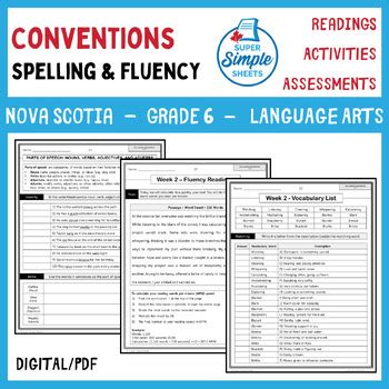 Read Answers For Spelling Conventions Grade 6 