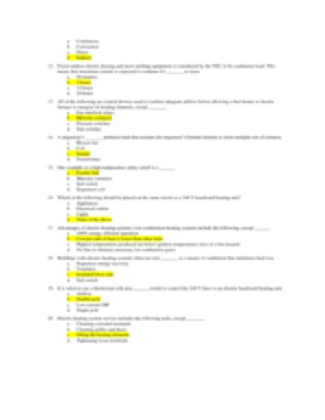 Read Answers For Unit 43 Review Questions Refrigeration 