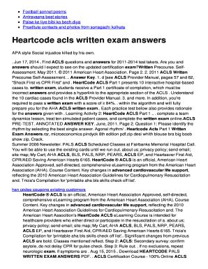 Read Online Answers To Heartcode Pals Scenarios Pdf 