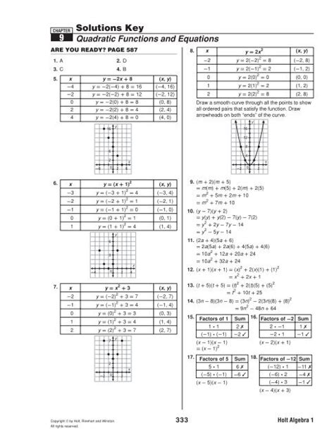 Download Answers To Holt Chapter 9 