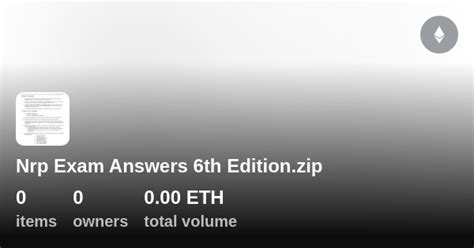 Download Answers To Nrp 6Th Edition 