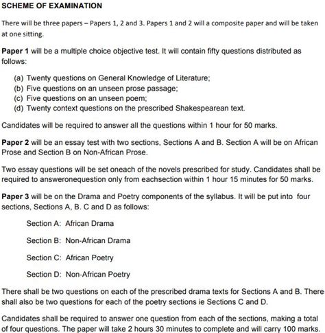 Full Download Answers To Paper 3 Waec Questions In Litrature English 2014 