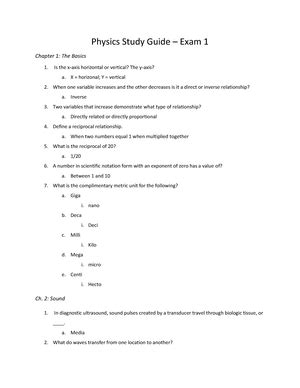 Read Answers To Physics Final Exam Study Guide 