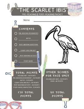 Full Download Answers To Scarlet Ibis Packet 