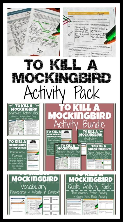 Read Answers To To Kill A Mocking Bird Activity Packet 