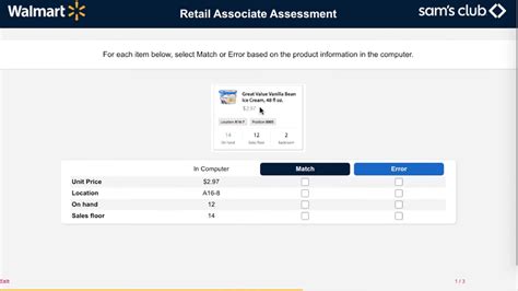 Read Answers To Walmart Assessment Test 