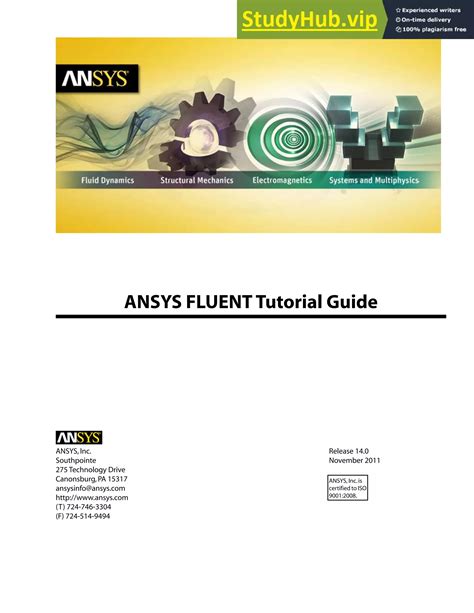 Ansys Fluent Tutorial Guide Download