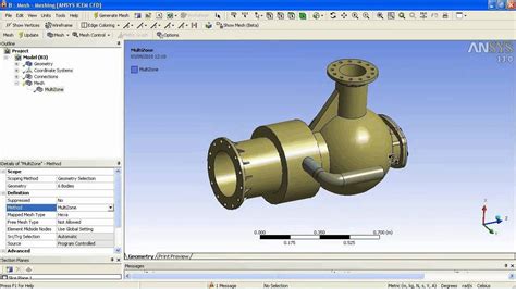 Ansys Workbench 14 Meshing Tutorial