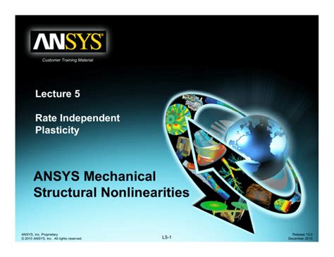Download Ansys Mechanicalansys Mechanical Structural Nonlinearities 