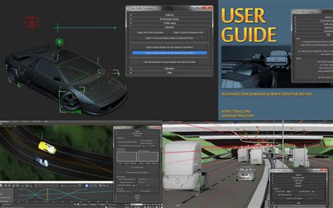 ant traffic simulator for 3ds max