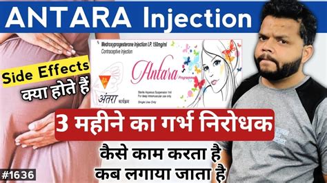 Antara Injection Side Effects