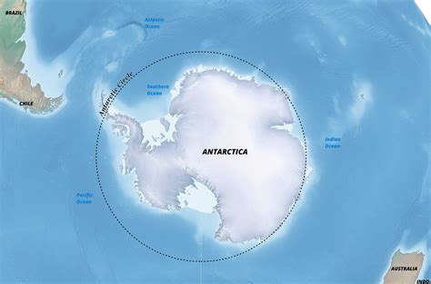 Antarctic Circle Coordinates