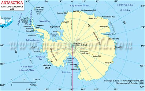 Antarctica Latitude