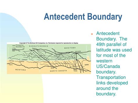 Antecedent Boundary Example