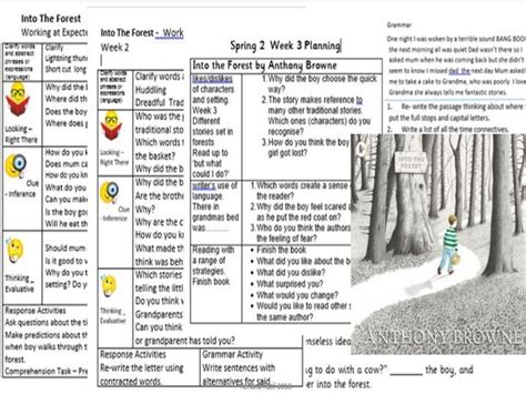 Anthony Browne Lesson Plans