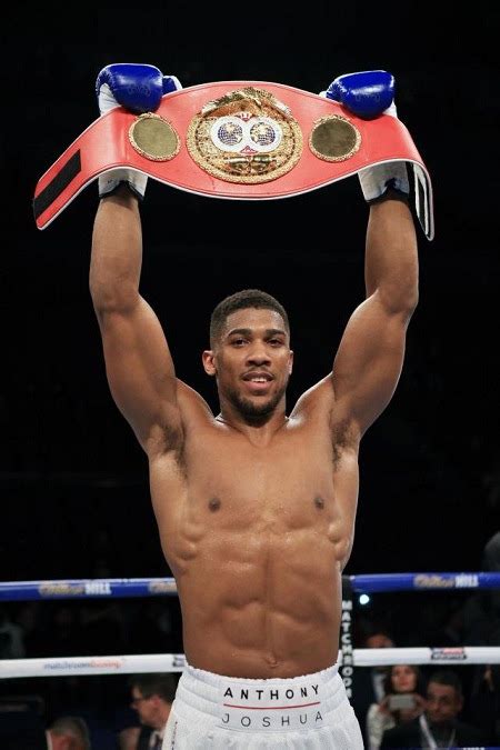 anthony joshua racist comments