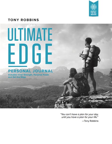 Read Anthony Robbins Ultimate Edge Personal Journal 