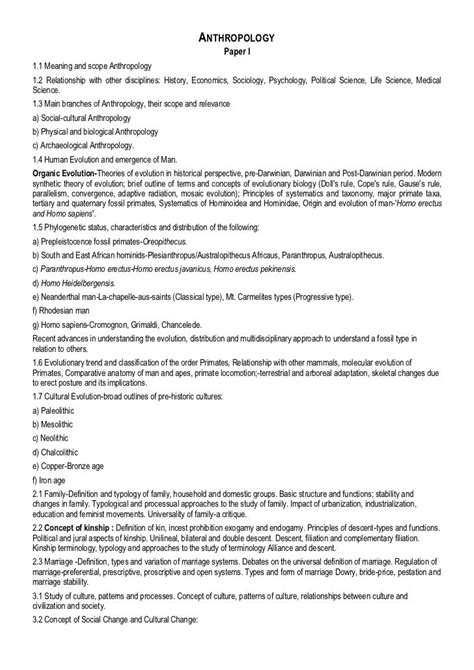 Download Anthropology Papers 