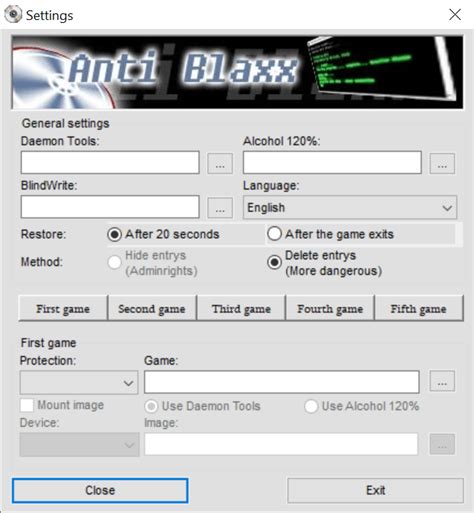 anti blaxx for windows 7