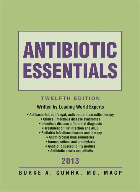 Antibiotic Essentials 2013