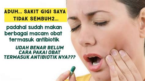 antibiotik untuk sakit gigi