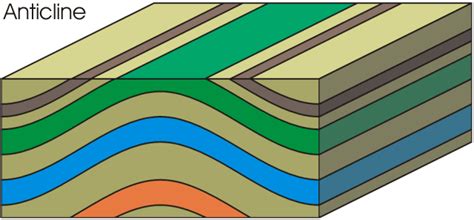 Anticline Diagram