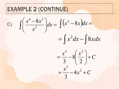 Antiderivative And Indefinite Integrals