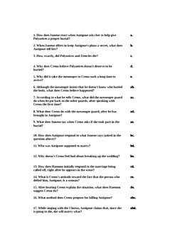 Full Download Antigone Matching 1 Answers 