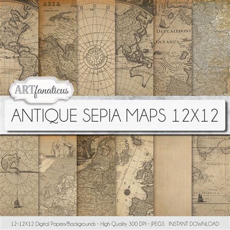 Antique Maps 12x12 2010 Wall Calendar