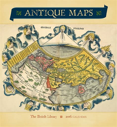 antique maps 2016 calendar