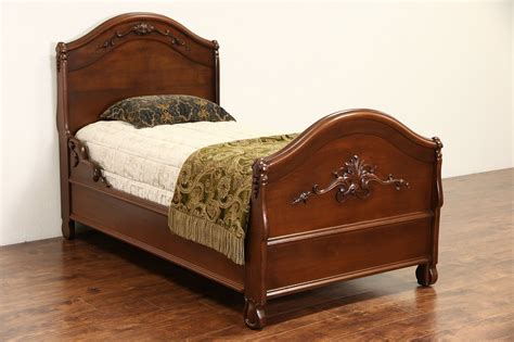 Antique Walnut Twin Beds