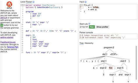 Antlr Remove Ambiguous