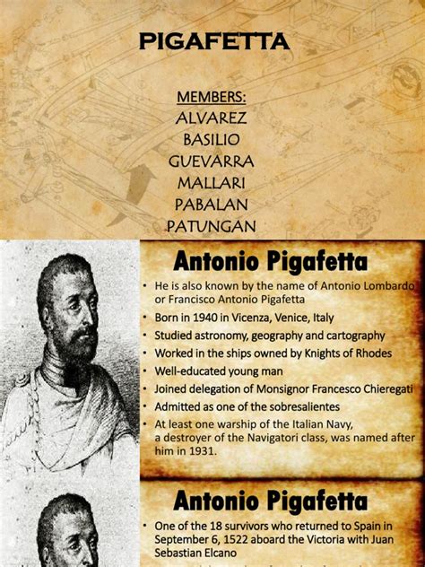 antonio pigafetta biography