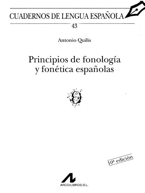 antonio quilis fonetica y fonologia pdf